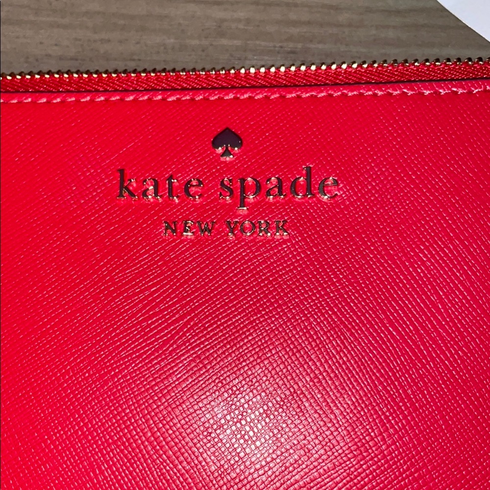 Kate Spade Red Clutch - Picture 2 of 10